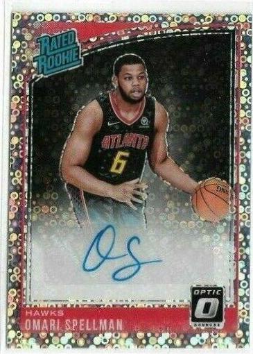 Omari Spellman [Autograph Fast Break] #196