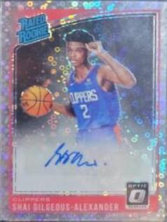 Shai Gilgeous Alexander [Autograph Fast Break] #162