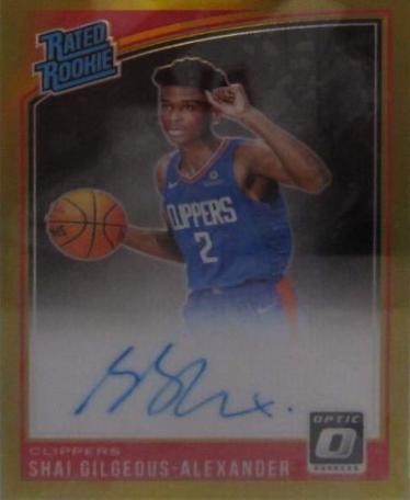 Shai Gilgeous Alexander [Autograph Gold] #162