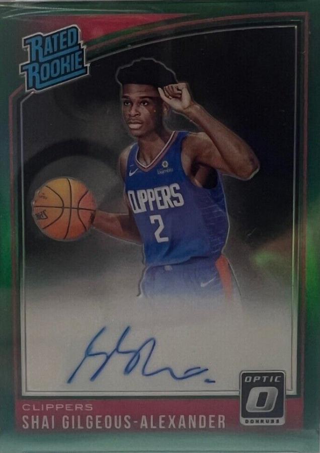 Shai Gilgeous Alexander [Autograph Green] #162