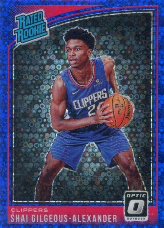 Shai Gilgeous Alexander [Fast Break Blue] #162