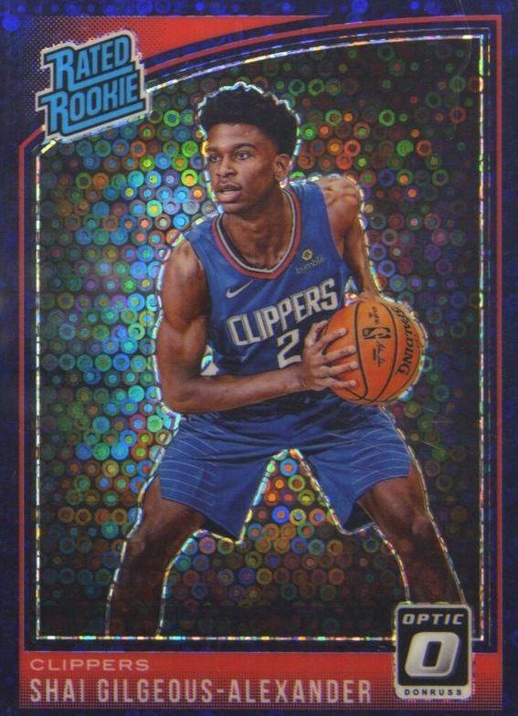 Shai Gilgeous Alexander [Fast Break Purple] #162