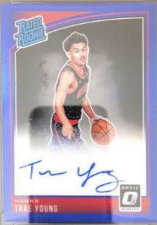 Trae Young [Autograph Blue] #198