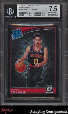 Trae Young [Black Velocity] #198