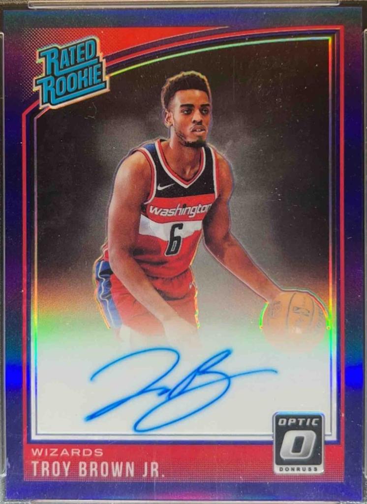 Troy Brown Jr. [Autograph Purple] #192