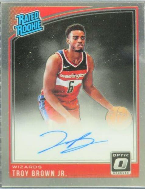 Troy Brown Jr. [Autograph] #192