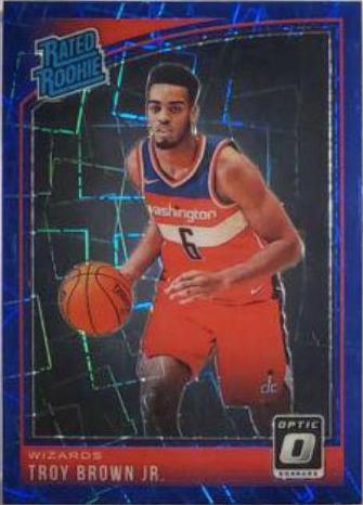 Troy Brown Jr. [Blue Velocity] #192