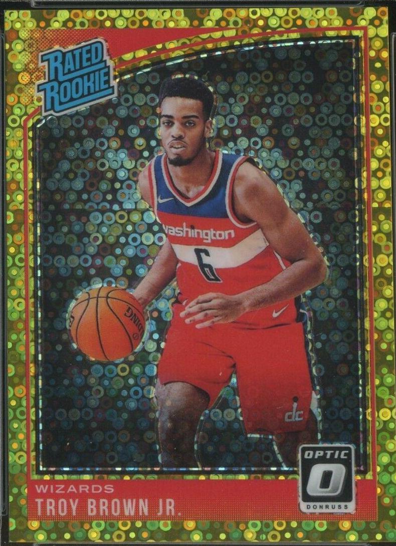 Troy Brown Jr. [Fast Break Gold] #192