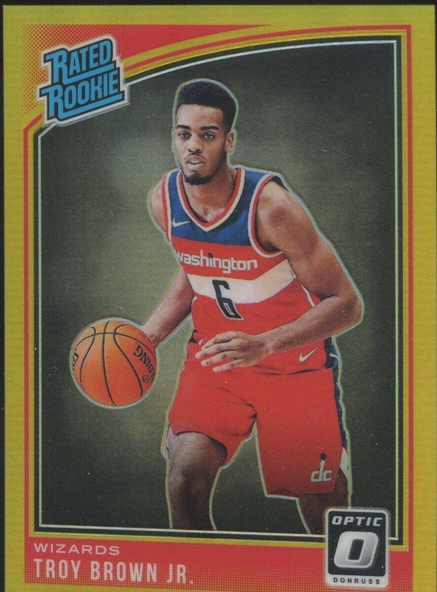 Troy Brown Jr. [Gold] #192