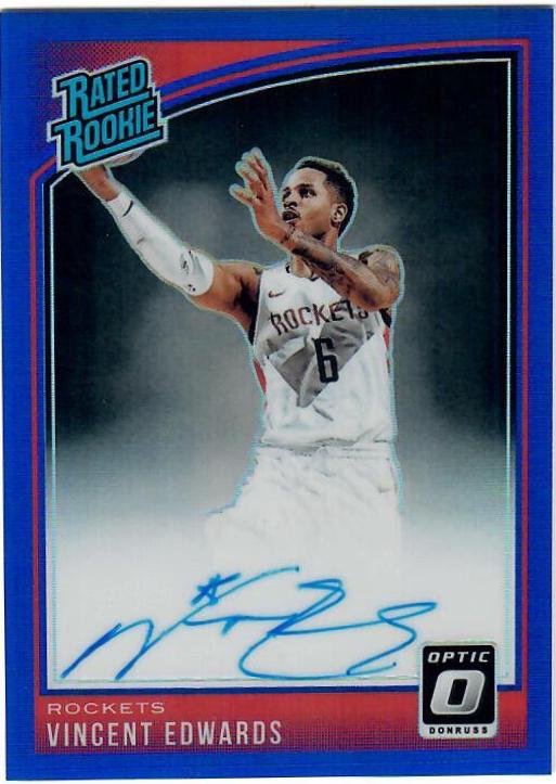 Vincent Edwards [Autograph Blue] #165