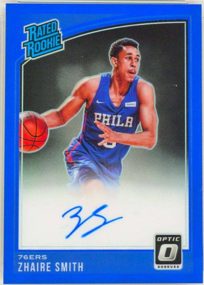 Zhaire Smith [Autograph Blue] #154