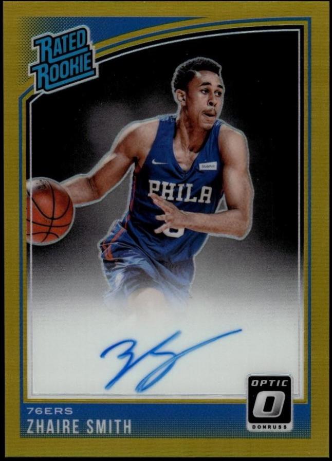Zhaire Smith [Autograph Gold] #154