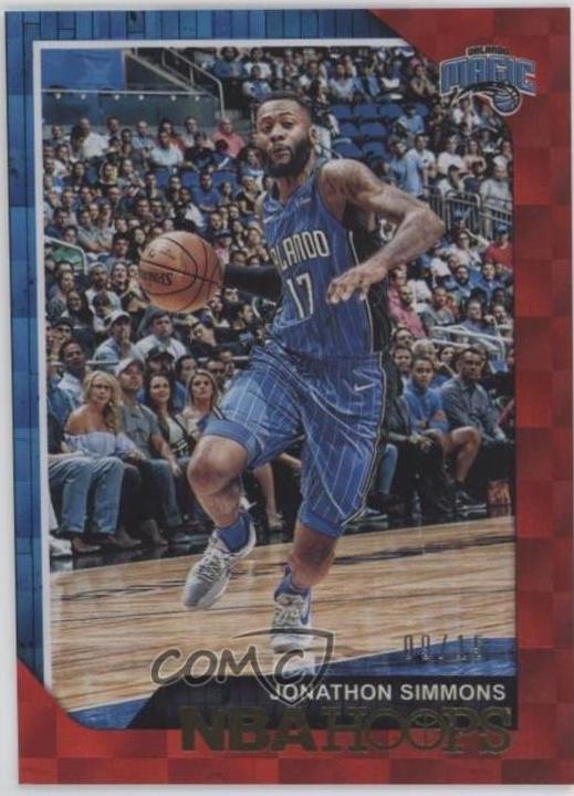 Jonathon Simmons [Red Checkerboard] #199