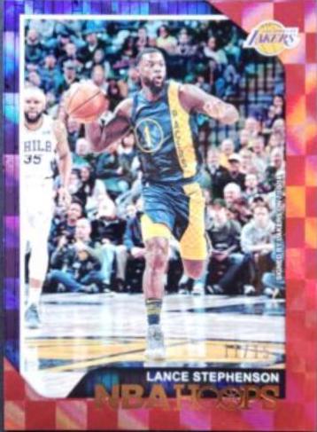 Lance Stephenson [Red Checkerboard] #232