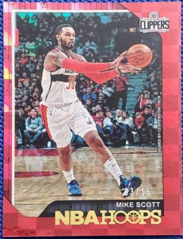Mike Scott [Red Checkerboard] #79
