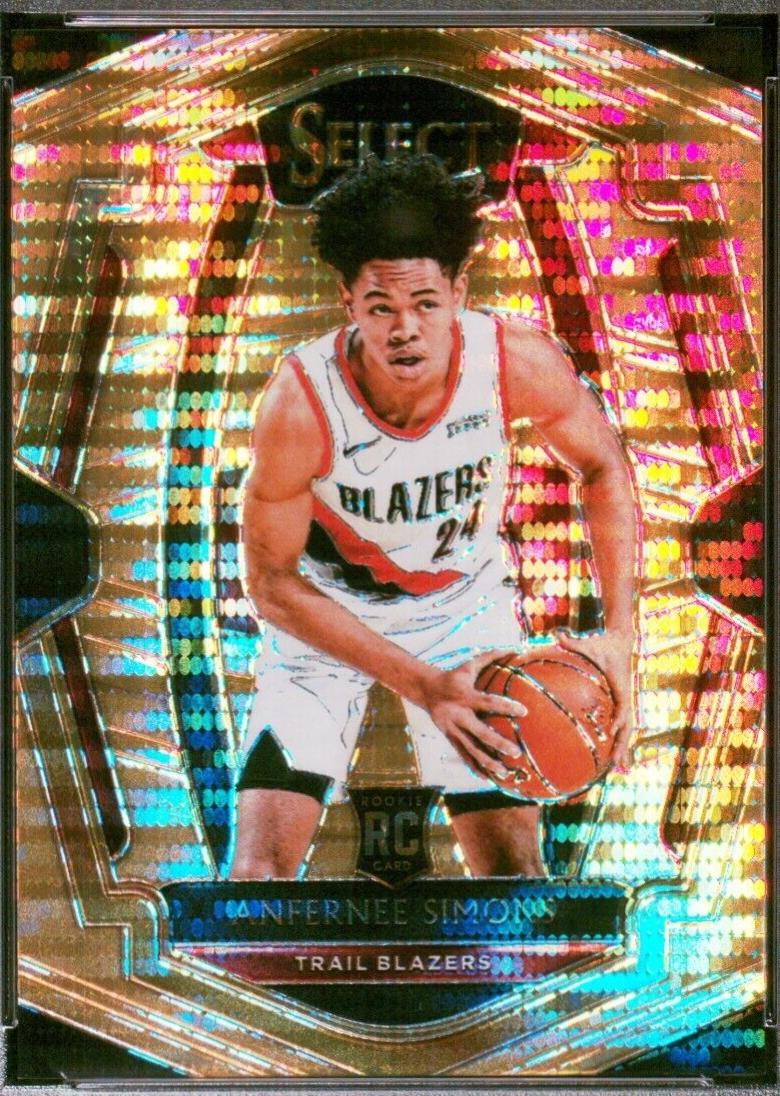 Anfernee Simons [Neon Orange Pulsar] #136