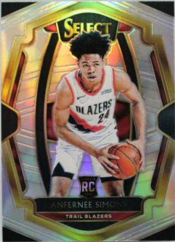Anfernee Simons [Silver Prizm] #136
