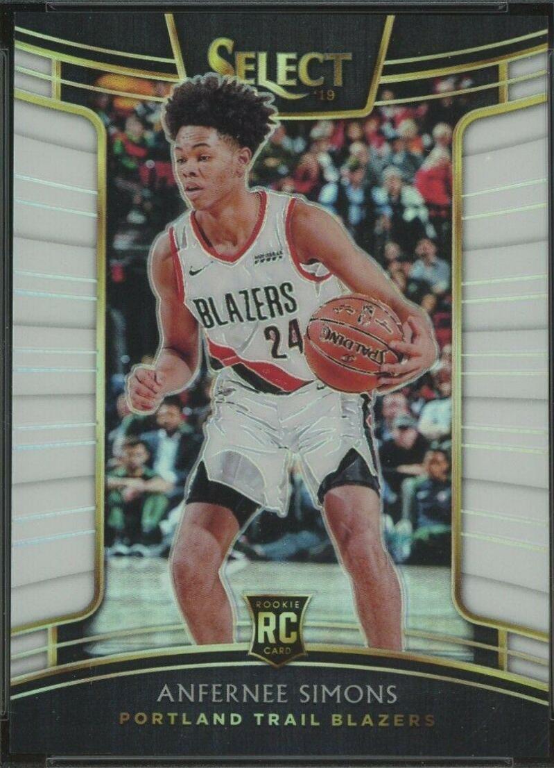 Anfernee Simons [White Prizm] #39