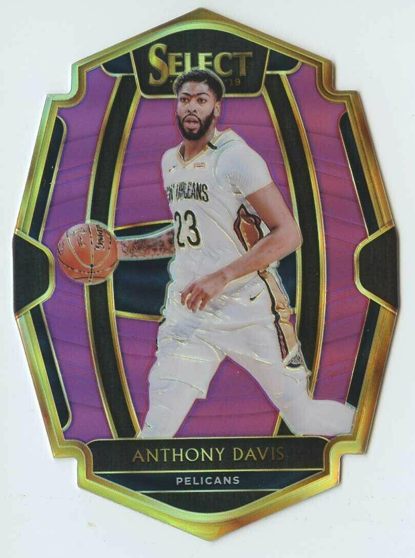 Anthony Davis [Die Cut Purple Prizm] #140