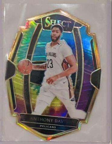 Anthony Davis [Die Cut Tie Dye Prizm] #140