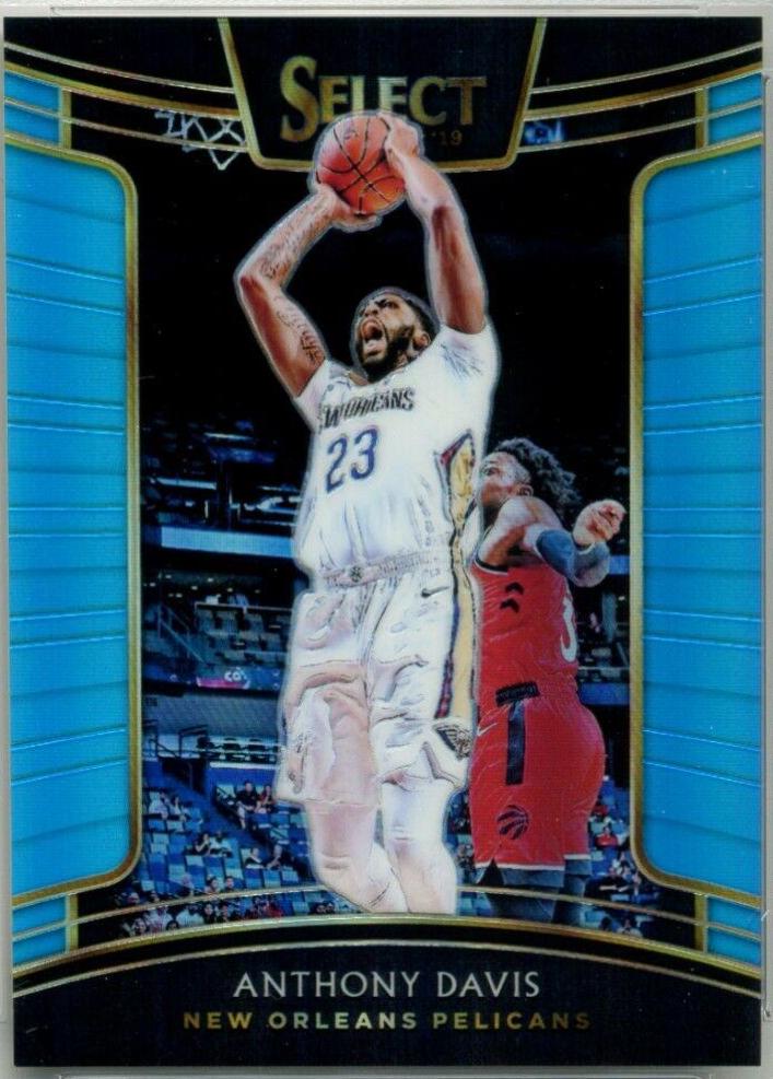 Anthony Davis [Light Blue Prizm] #33