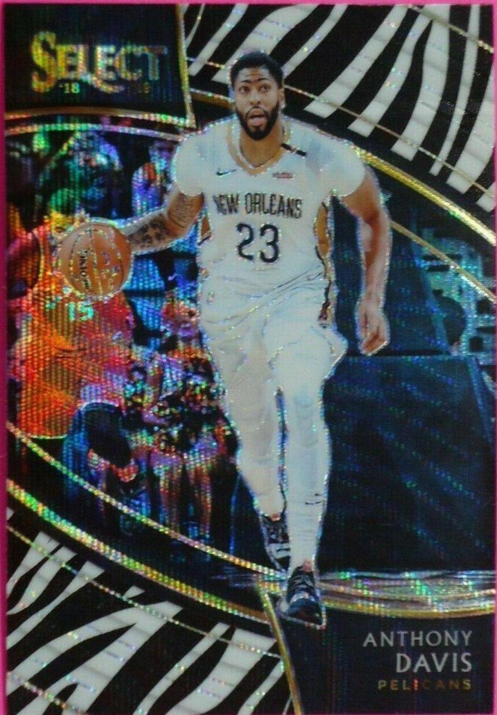 Anthony Davis [Zebra Prizm] #227