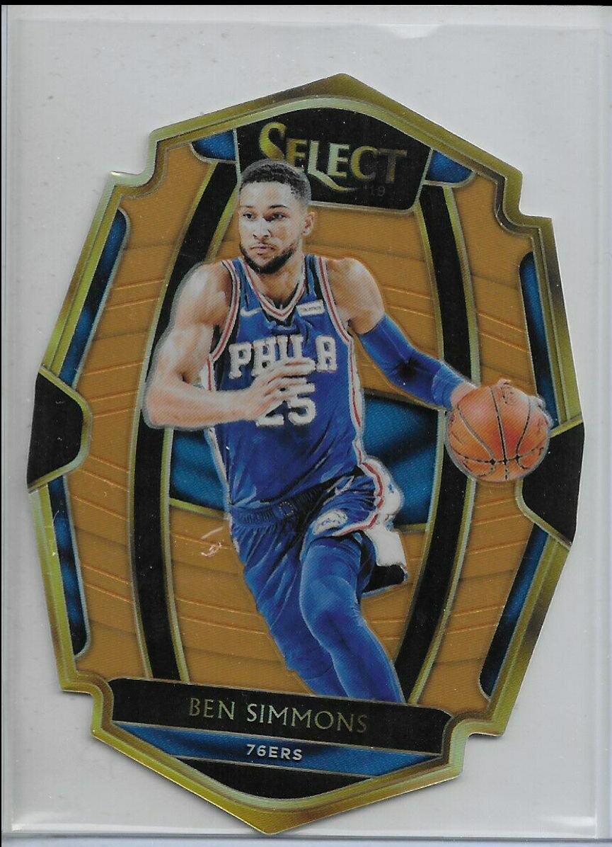 Ben Simmons [Die Cut Orange Prizm] #148