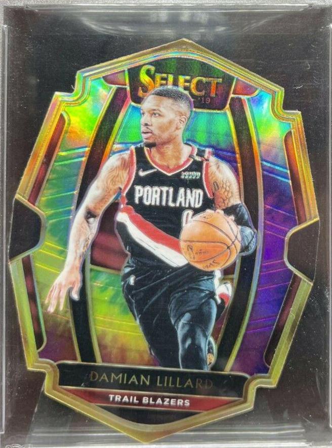 Damian Lillard [Die Cut Tie Dye Prizm] #150