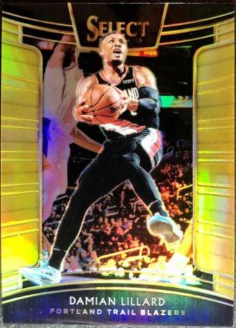 Damian Lillard [Gold Prizm] #43