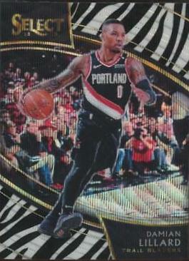 Damian Lillard [Zebra Prizm] #237