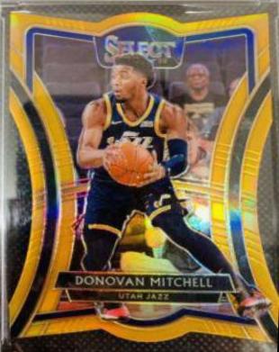 Donovan Mitchell [Die Cut Orange Prizm] #178