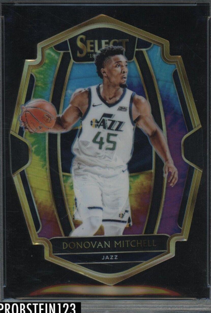 Donovan Mitchell [Die Cut Tie Dye Prizm] #178