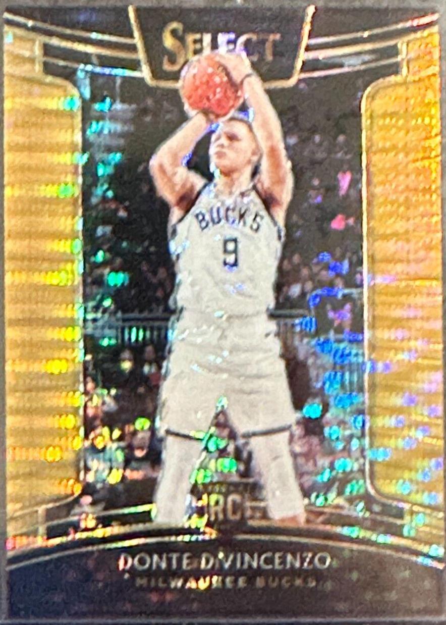 Donte DiVincenzo [Neon Orange Pulsar] #261