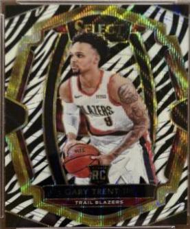 Gary Trent Jr. [Zebra Prizm] #163