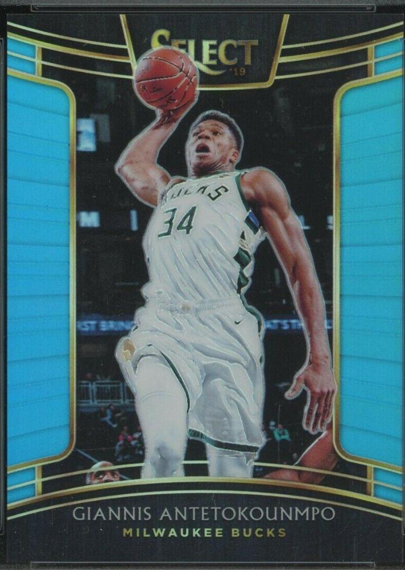Giannis Antetokounmpo [Light Blue Prizm] #13