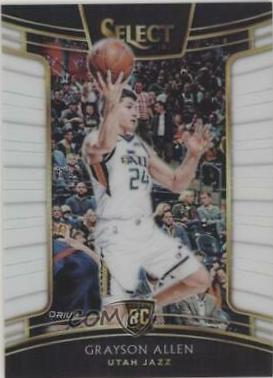 Grayson Allen [White Prizm] #9