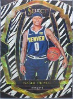 Isaiah Thomas Zebra Prizm #193