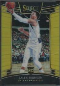 Jalen Brunson [Gold Prizm] #8