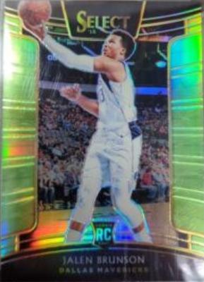 Jalen Brunson [Neon Green Prizm] #8