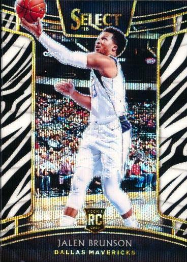 Jalen Brunson [Zebra Prizm] #8