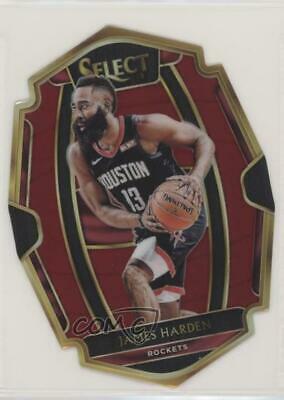 James Harden [Die Cut Maroon Prizm] #158