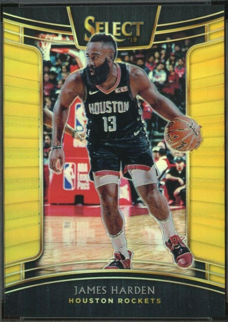 James Harden [Gold Prizm] #51