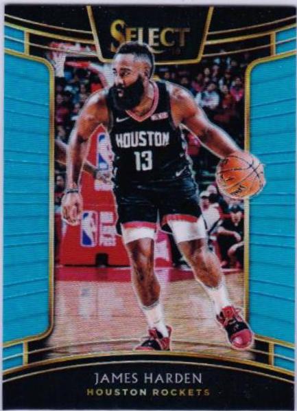 James Harden [Light Blue Prizm] #51
