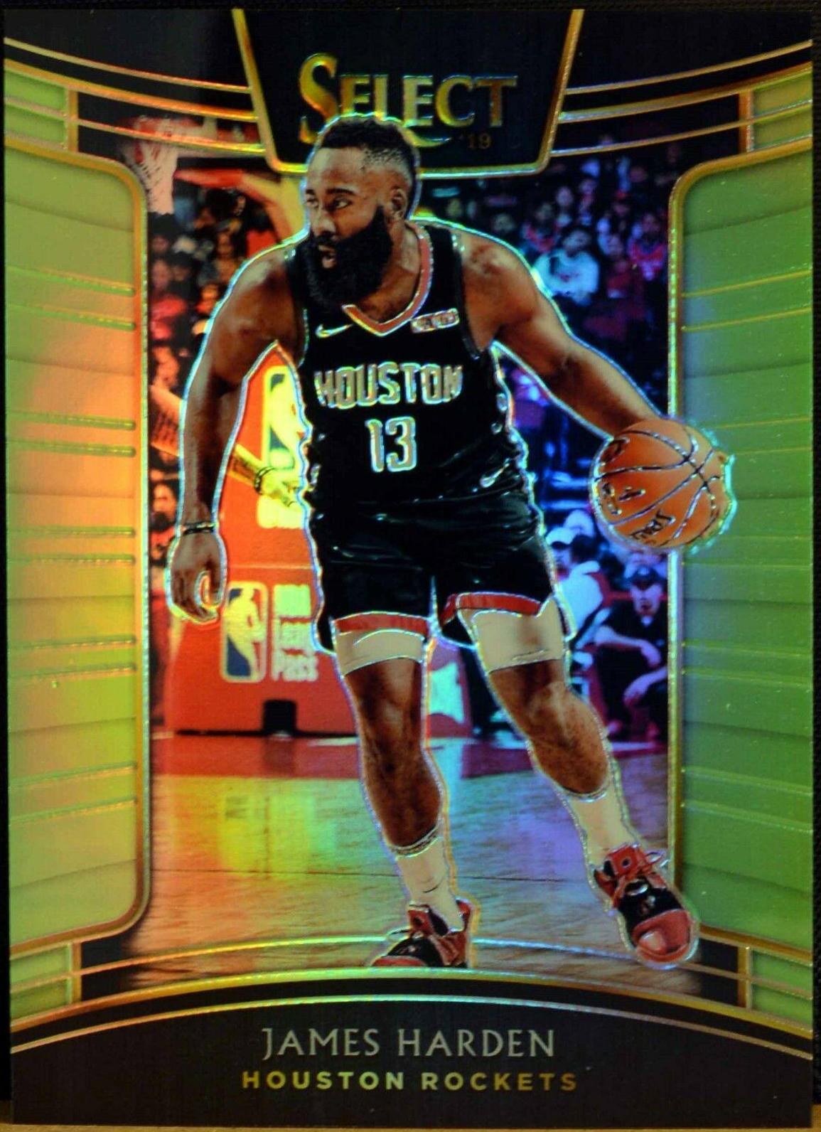 James Harden [Neon Green Prizm] #51