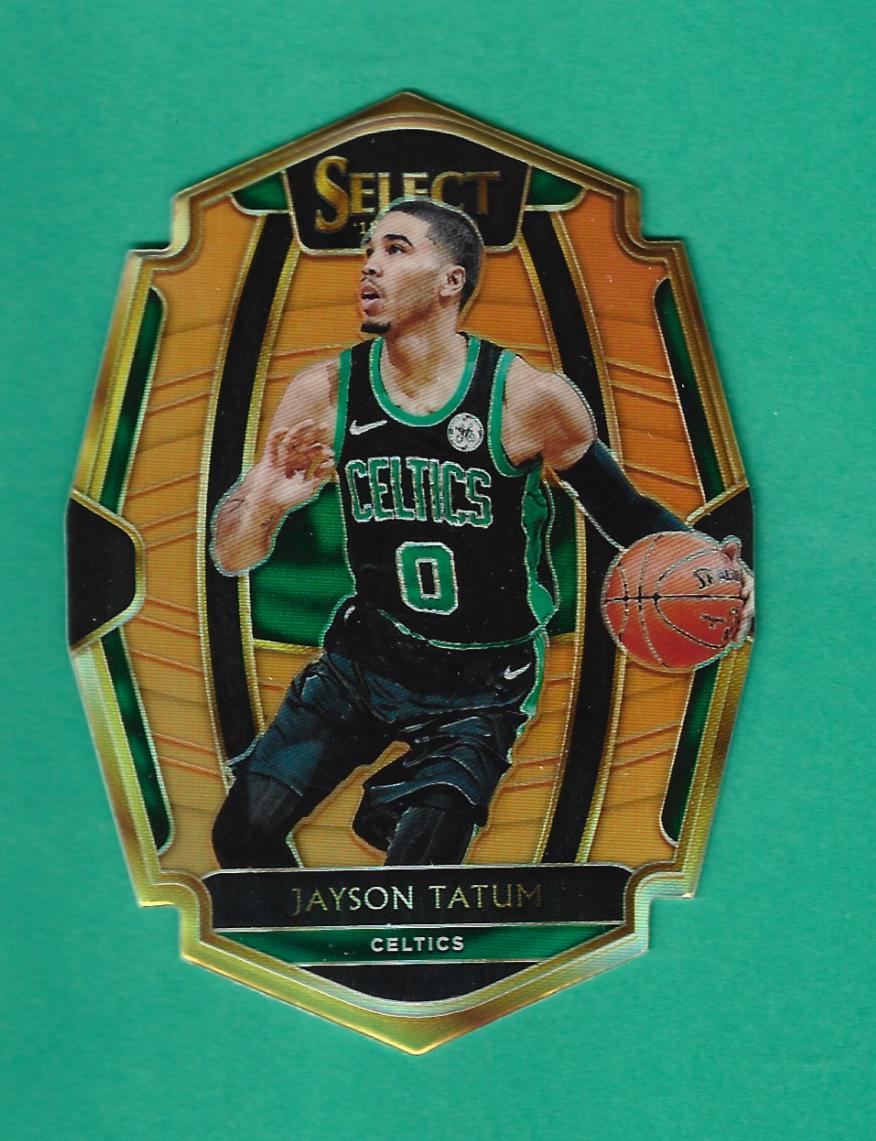 Jayson Tatum [Die Cut Gold Prizm] #168