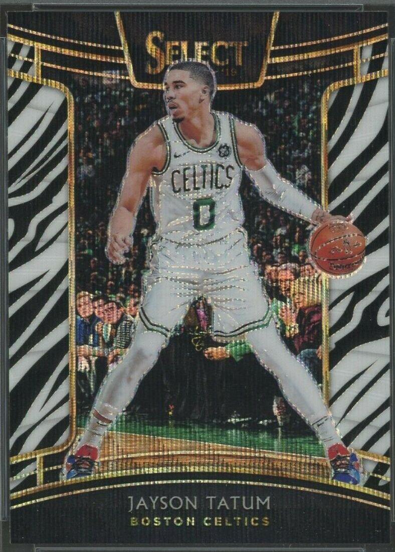 Jayson Tatum [Zebra Prizm] #61