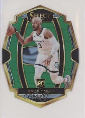Jevon Carter [Die Cut Green Prizm] #125