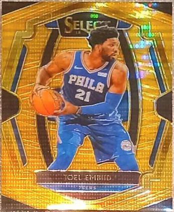 Joel Embiid [Neon Orange Pulsar] #275