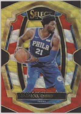 Joel Embiid [Tri Color Prizm] #188
