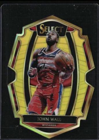 John Wall [Die Cut Gold Prizm] #145